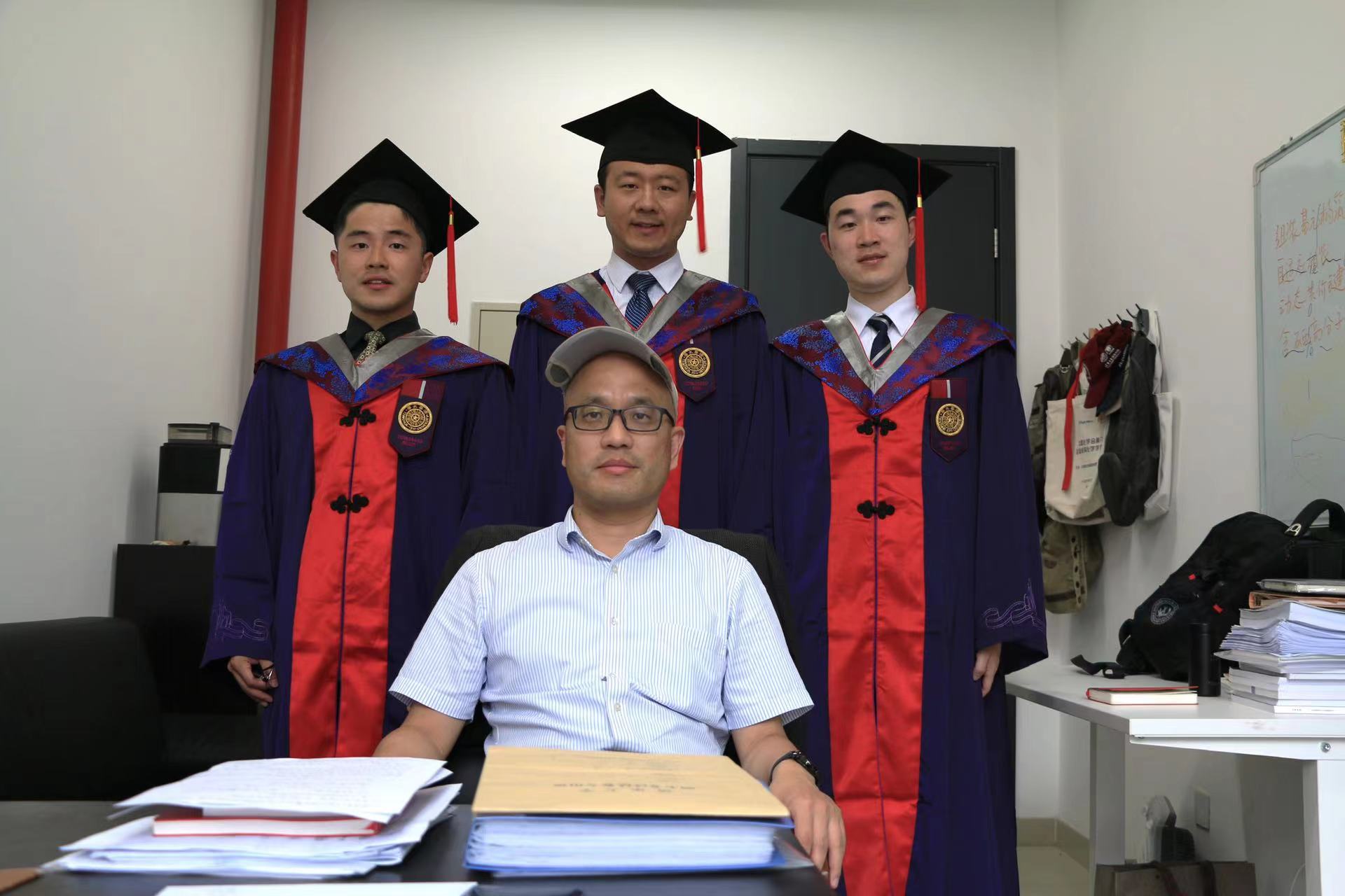 Congratulations to Mr. Yiheng Dai, Mr. Shuojiong Pan, Mr. Peng Zhao and Mr. Zhuoxin Ge on their graduation